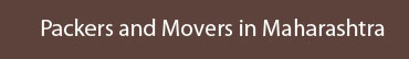 Packers and Movers Maharashtra